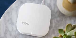 Eero Pro Wifi System on a table