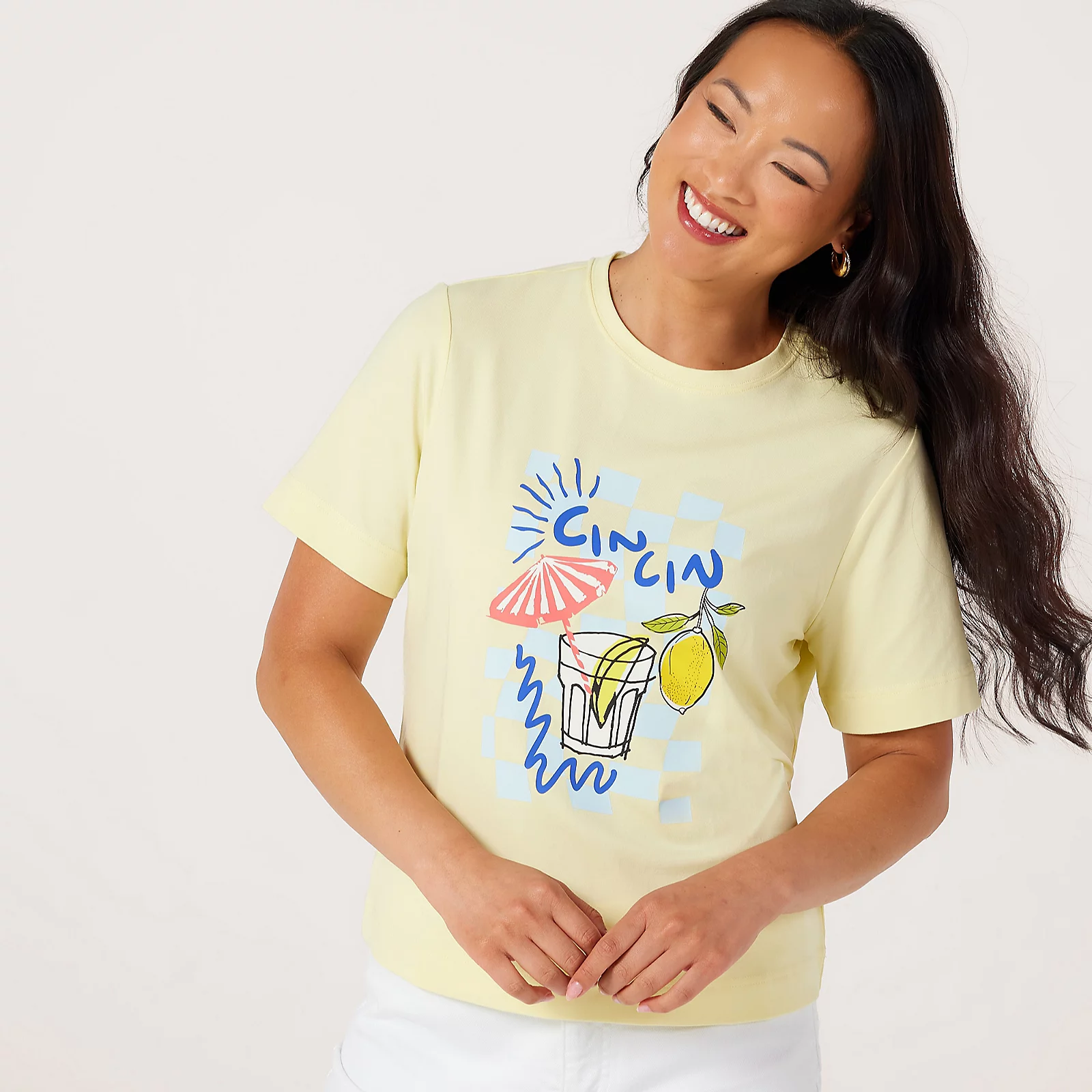 QVC, Ruth Langsford Motif Print T-Shirt