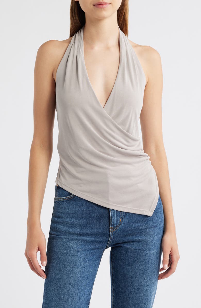 Toucan Wrap Halter Top