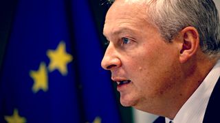 Bruno Le Maire, French minister speaking to EU