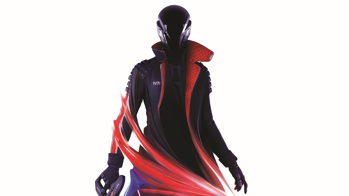 The unnamed protagonist of the upcoming unnamed Mass Effect game.