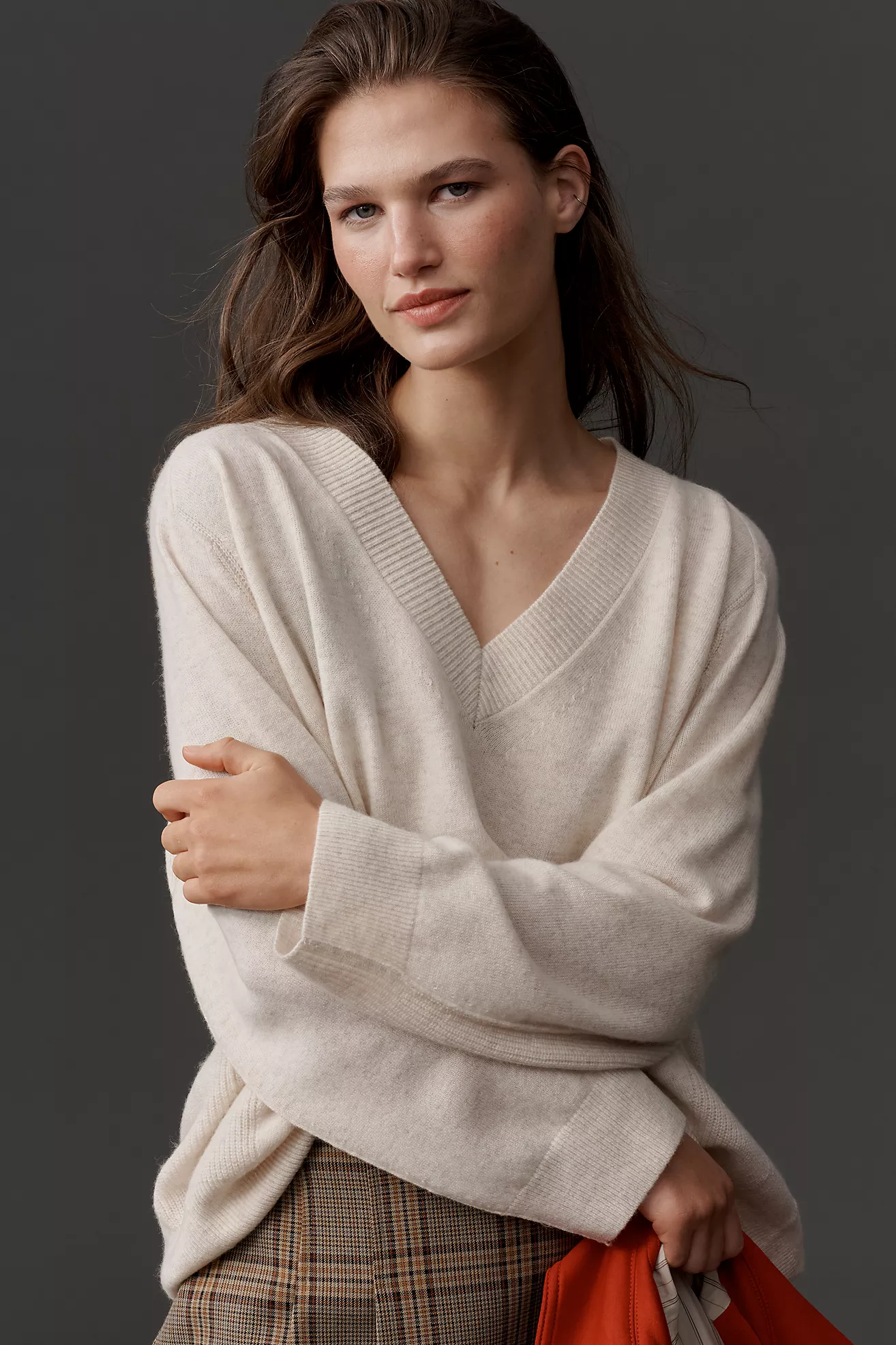 By Anthropologie Cashmere Blend Oversized Sweater