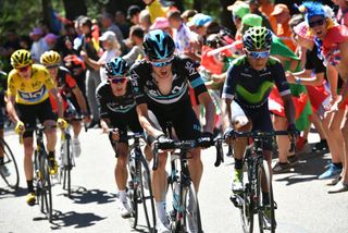 Wouter Poels on stage 12 of the 2016 Tour de France