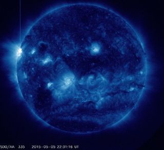 X2.7 Solar Flare of May 5, 2015