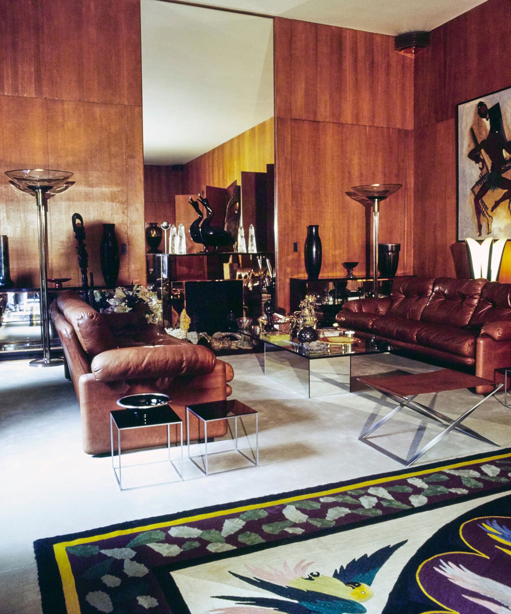 yves st laurent's living room