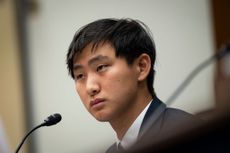 Alexandr Wang testifies during a House Armed Services Subcommittee on Cyber, Information Technologies and Innovation hearing about artificial intelligence