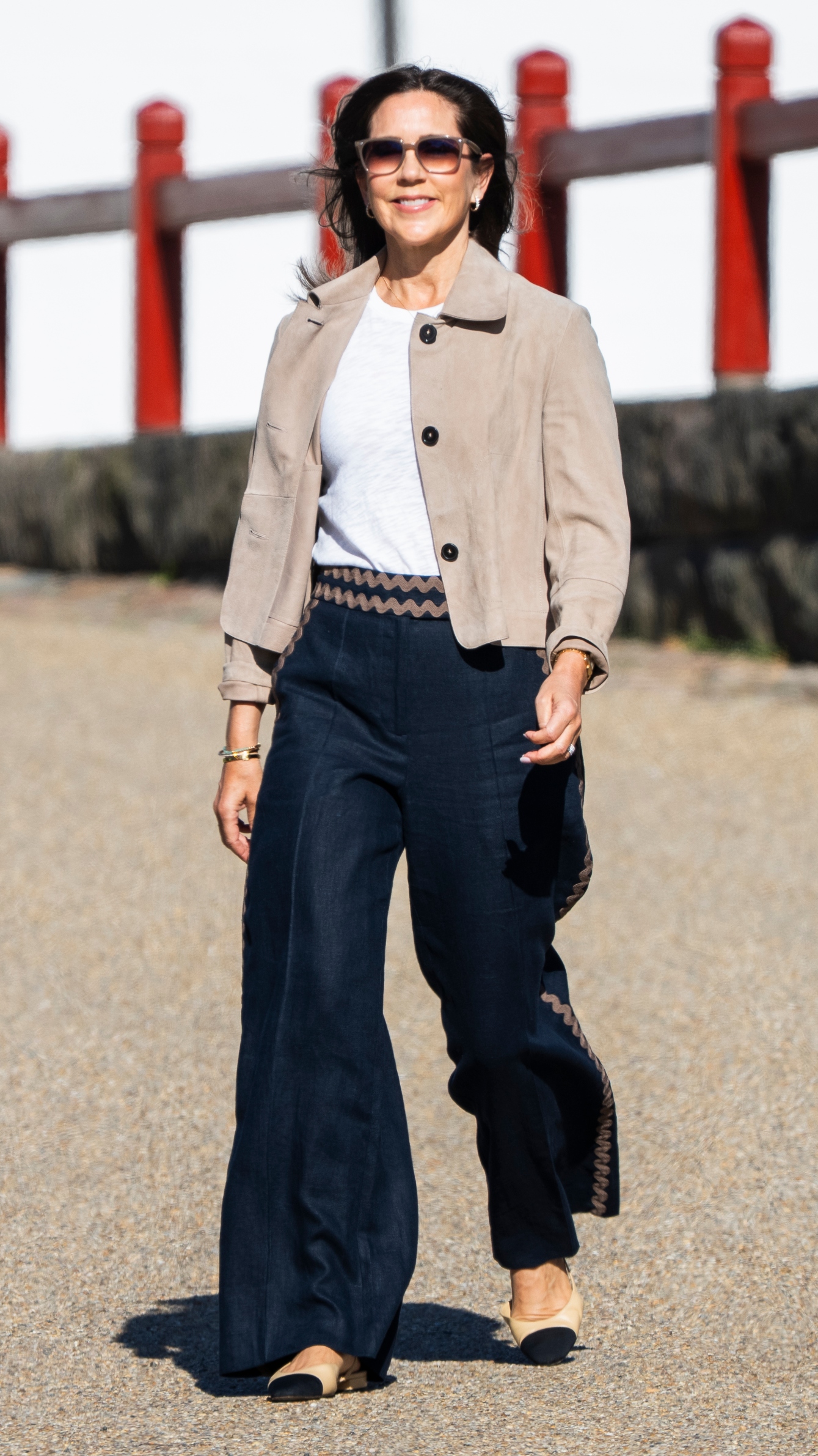 Queen Mary of Denmark arrives at her summer residence at Fredensborg Castle on May 4, 2026