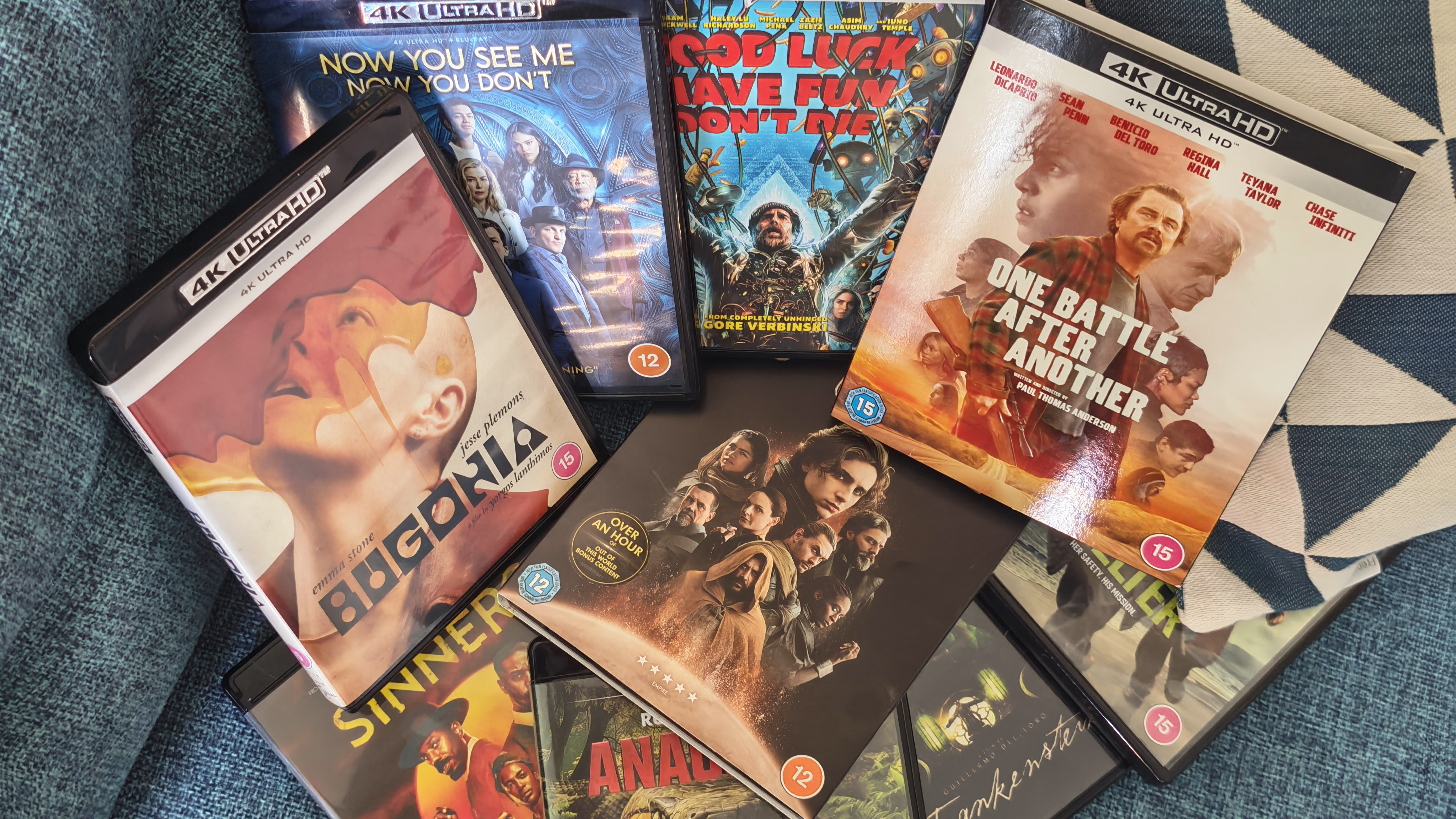 4K Blu-ray discs
