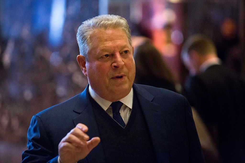 Al Gore at Trump Tower.