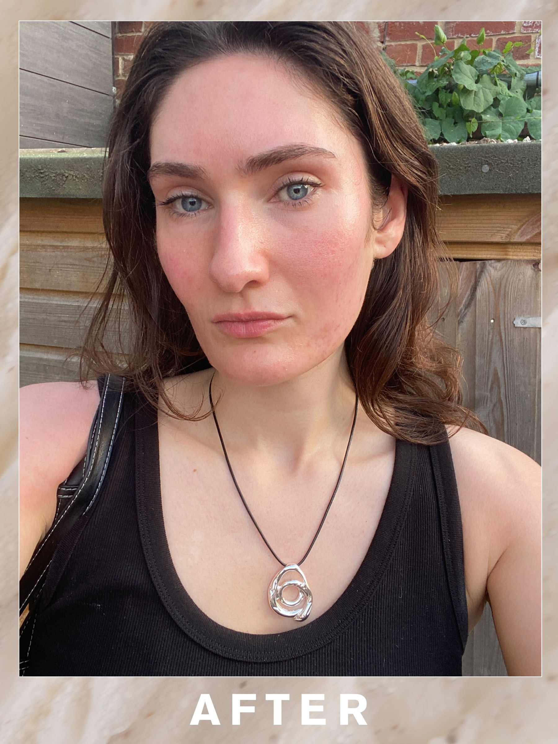 Natalie after the FaceGym Signature Sculpt facial
