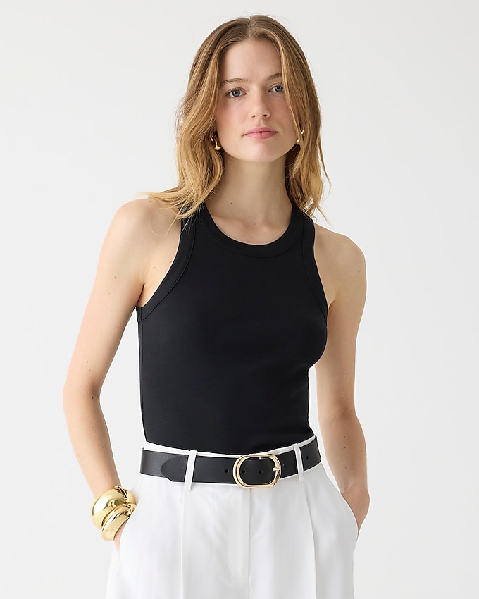 Perfect-Fit High-Neck Tank Top