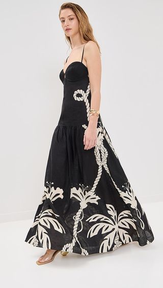 Johanna Ortiz Enlightened Sailor Maxi Dress