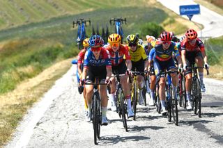 Cecilie Uttrup Ludwig on stage 4 a the Giro d'Italia Women