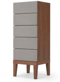 Lansdowne Upholstered Tall Chest | Was £499 now £349 at Made