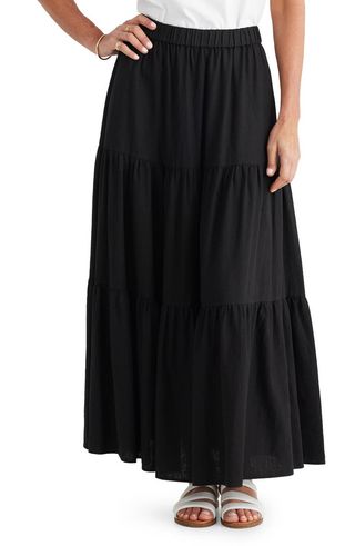 Elsie Linen Blend Maxi Skirt