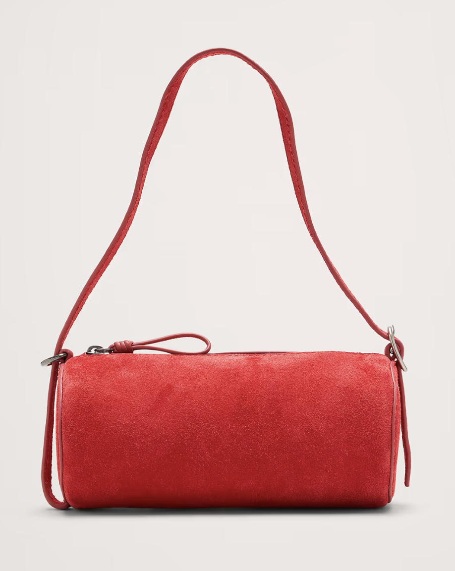 Banana Republic, Leather Barrel Bag