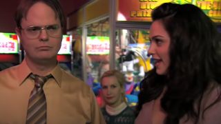 Dwight and Isabel on The Office