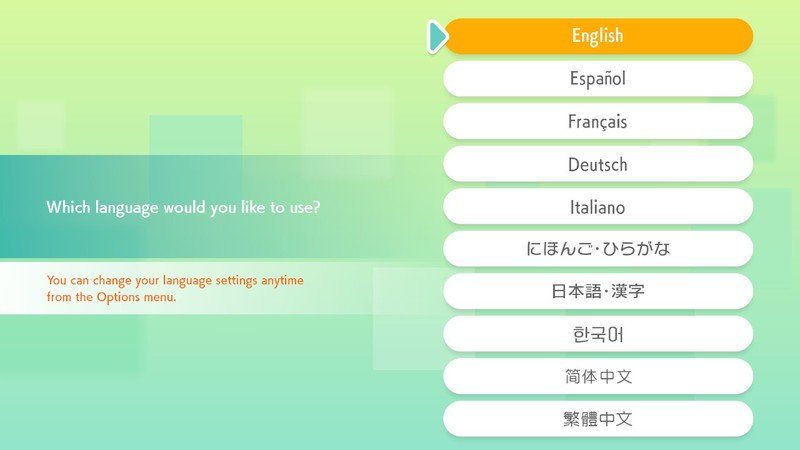 Pokemon Home Switch Language