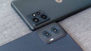 The Moto G Power 5G 2024 and 2023 side by side
