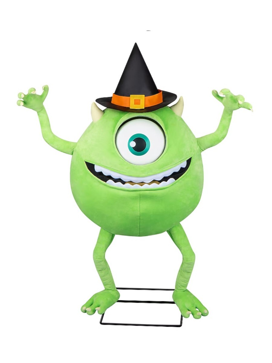 BRAND, Disney 3.22-ft Freestanding Talking Mike Wazowski Life Size-Animated Eye Animatronic