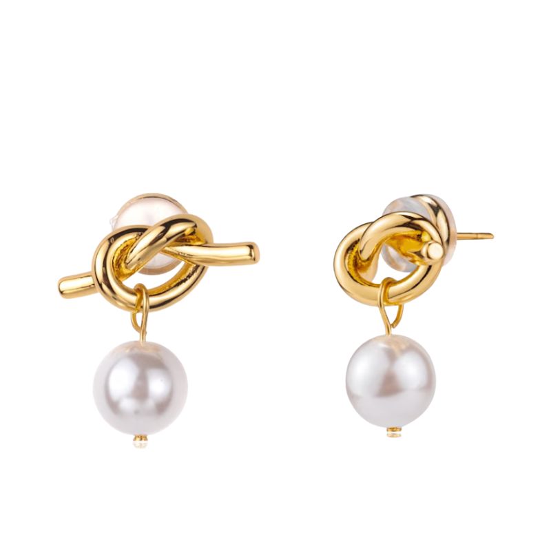 Image of knotted earrings