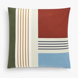 John Lewis Lisbon Stripe Indoor Outdoor Cushion