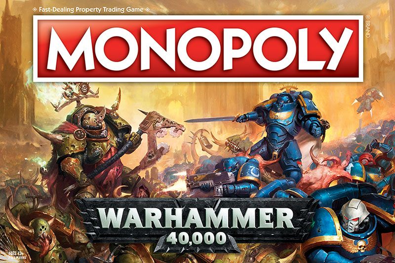 USAopoly Monopoly Warhammer 40 000 Board Game for sale online 