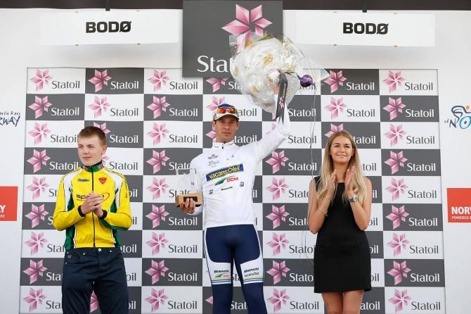 Barry Markus (Vacansoleil-DCM) leads the young riders classification