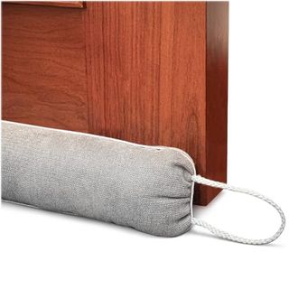 Ecoearth Door Draft Stopper, 34” Weighted Under Door Seal for Bug Protection, Premium Door Bottom Gap Filler, Cold Breeze Barrier & Noise Blocker for Soundproofing & Energy Efficiency