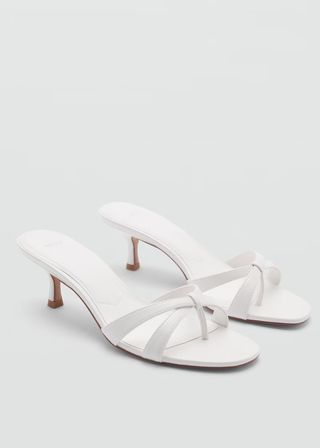 Riemchensandalen mit Absatz