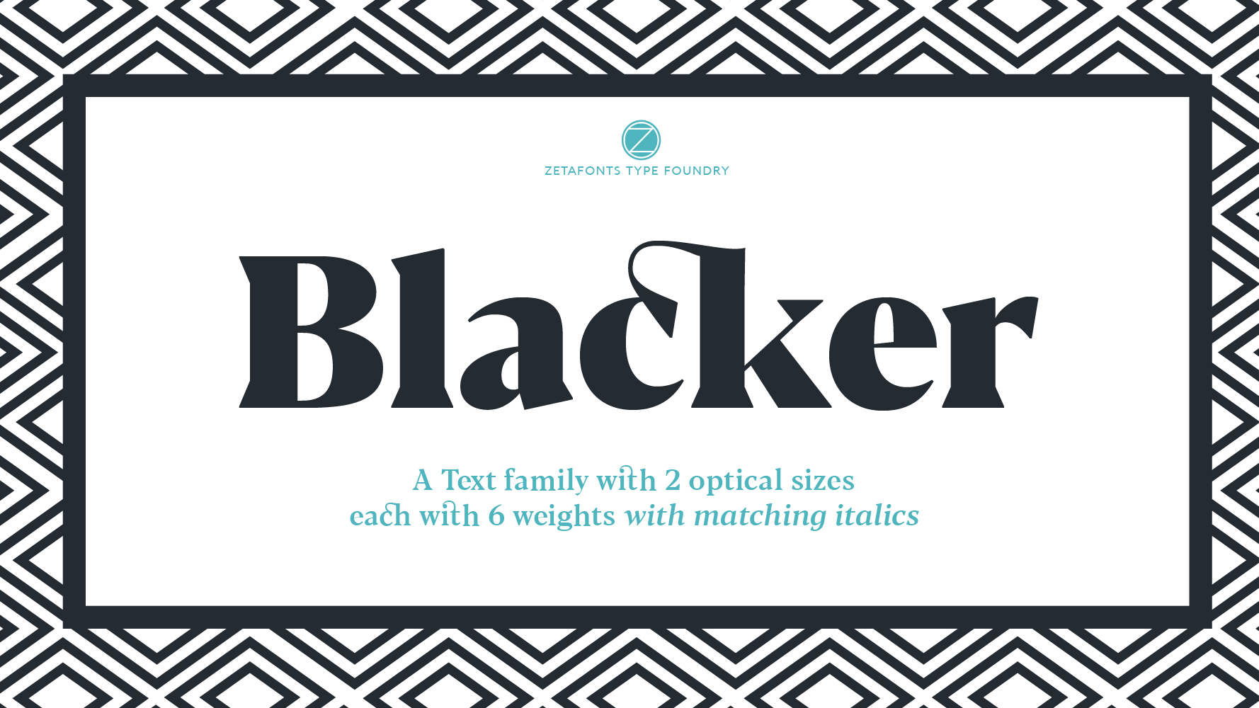 Blacker free font
