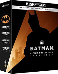 Batman 4K Film Collection: was $90 now $49 @ Amazon