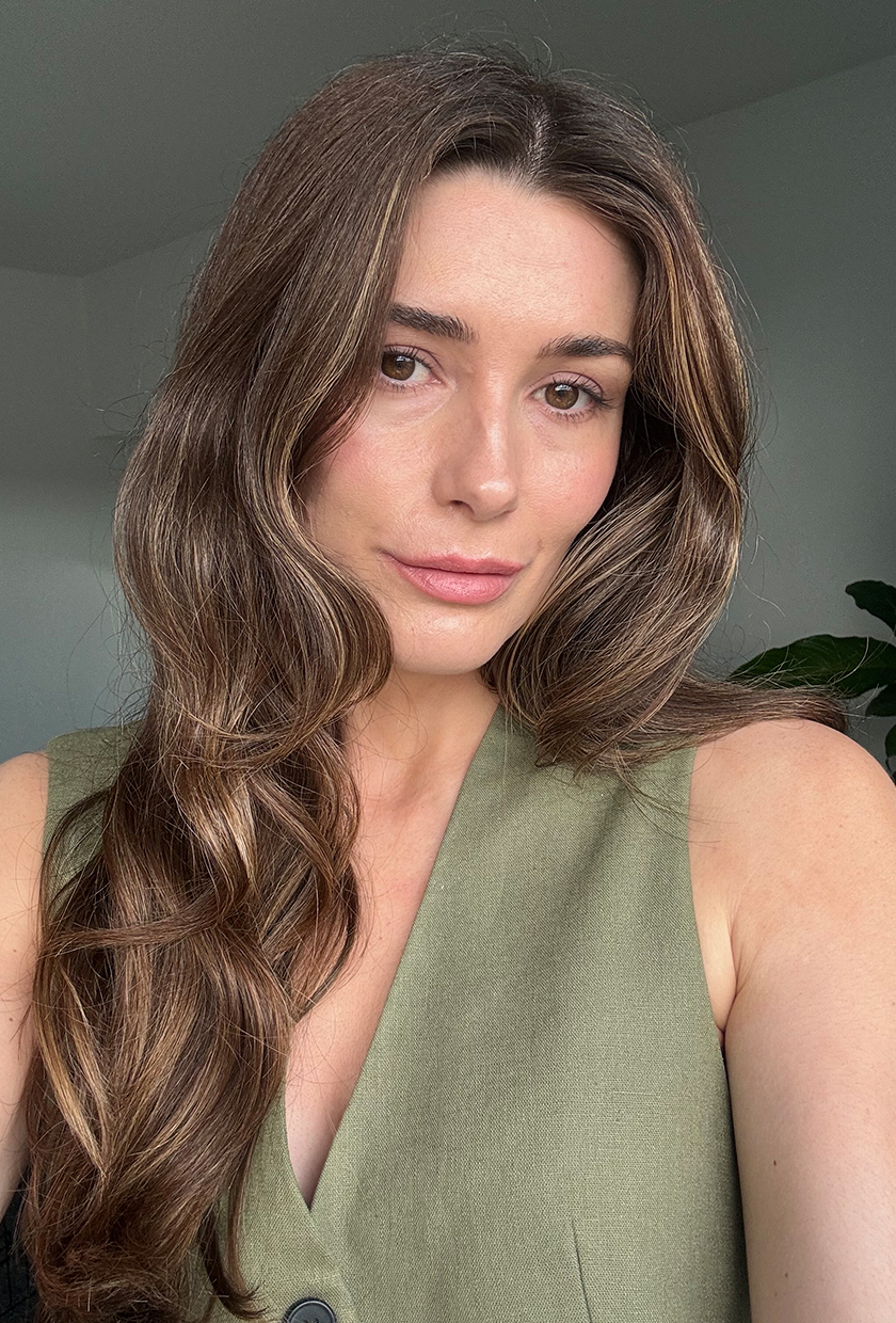 Eleanor Vousden wearing Ilia Super Serum Skin Tint