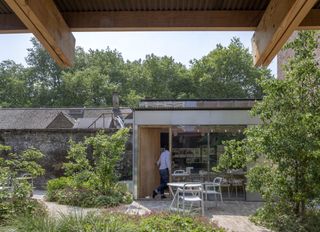 Feilden Fowles' office space at the Waterloo City Farm.