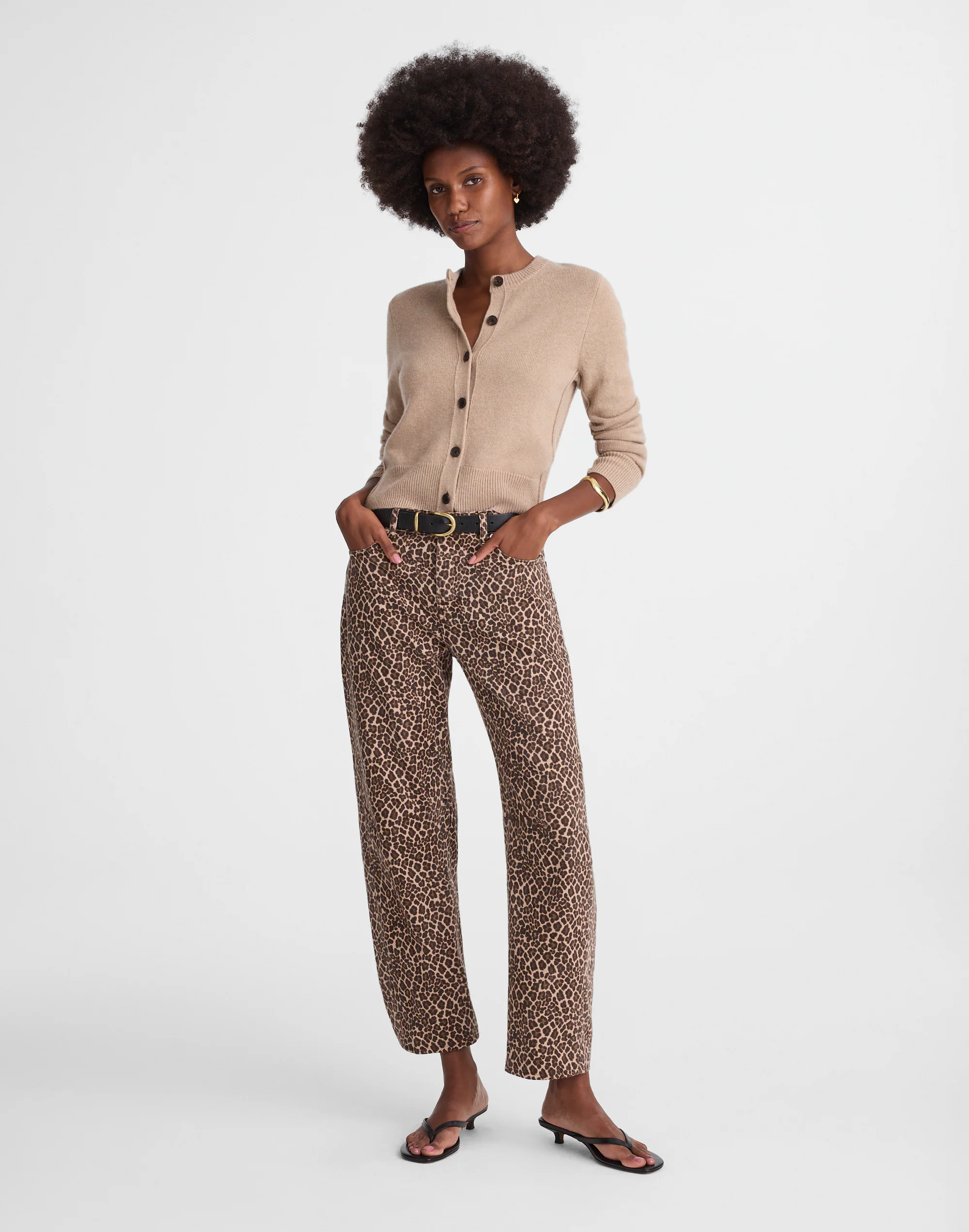 The Darted Barrel-Leg Jean