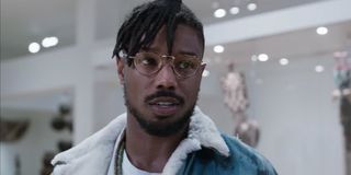 Erik Killmonger Michael B Jordan Black Panther mueseum