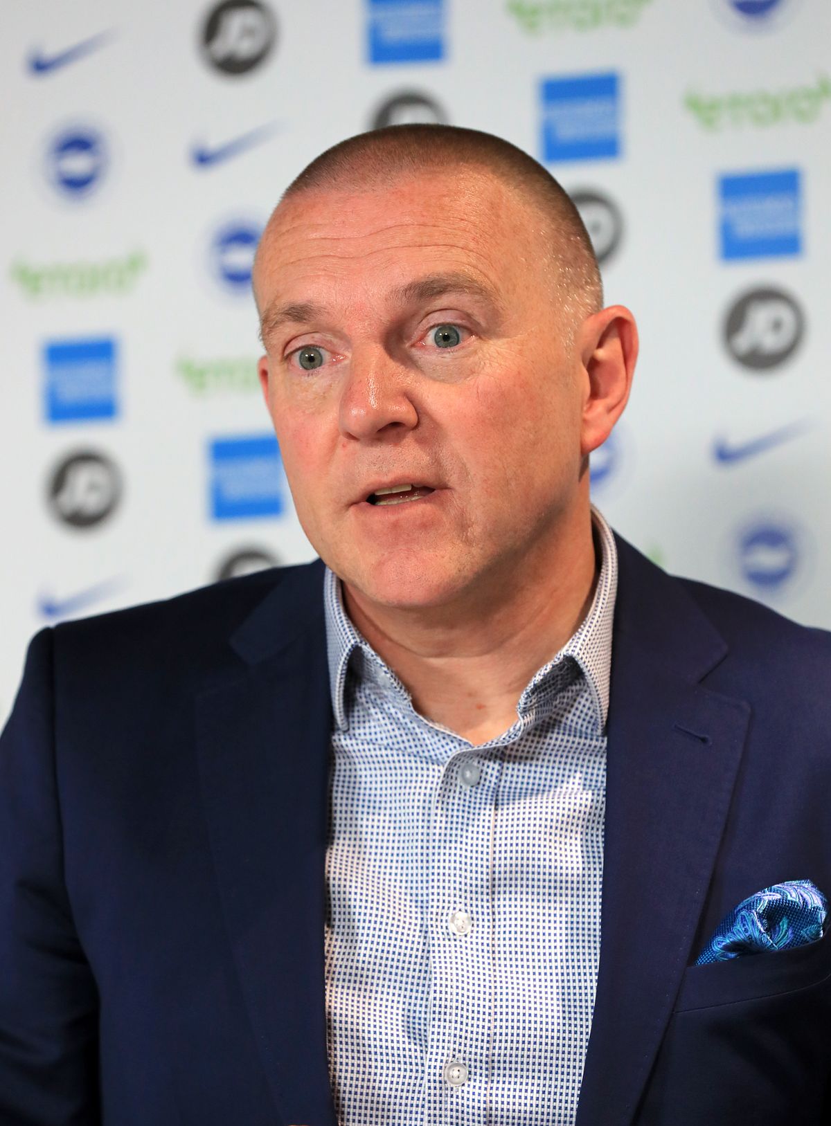 Brighton and Hove Albion Press Conference – American Express Elite Football Performance Centre