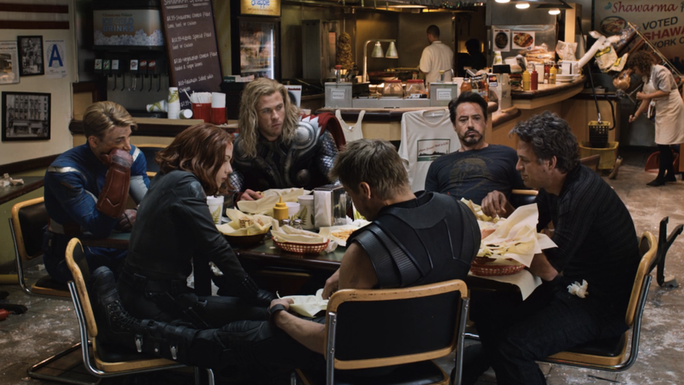 Scarlett Johansson Says The Avengers All Watched Jurassic World Together, And Her Story Is Giving Major Shawarma Scene Vibes