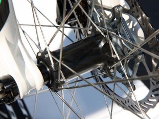 Subaru-Trek team bikes are outfitted with prototype Bontrager hubs