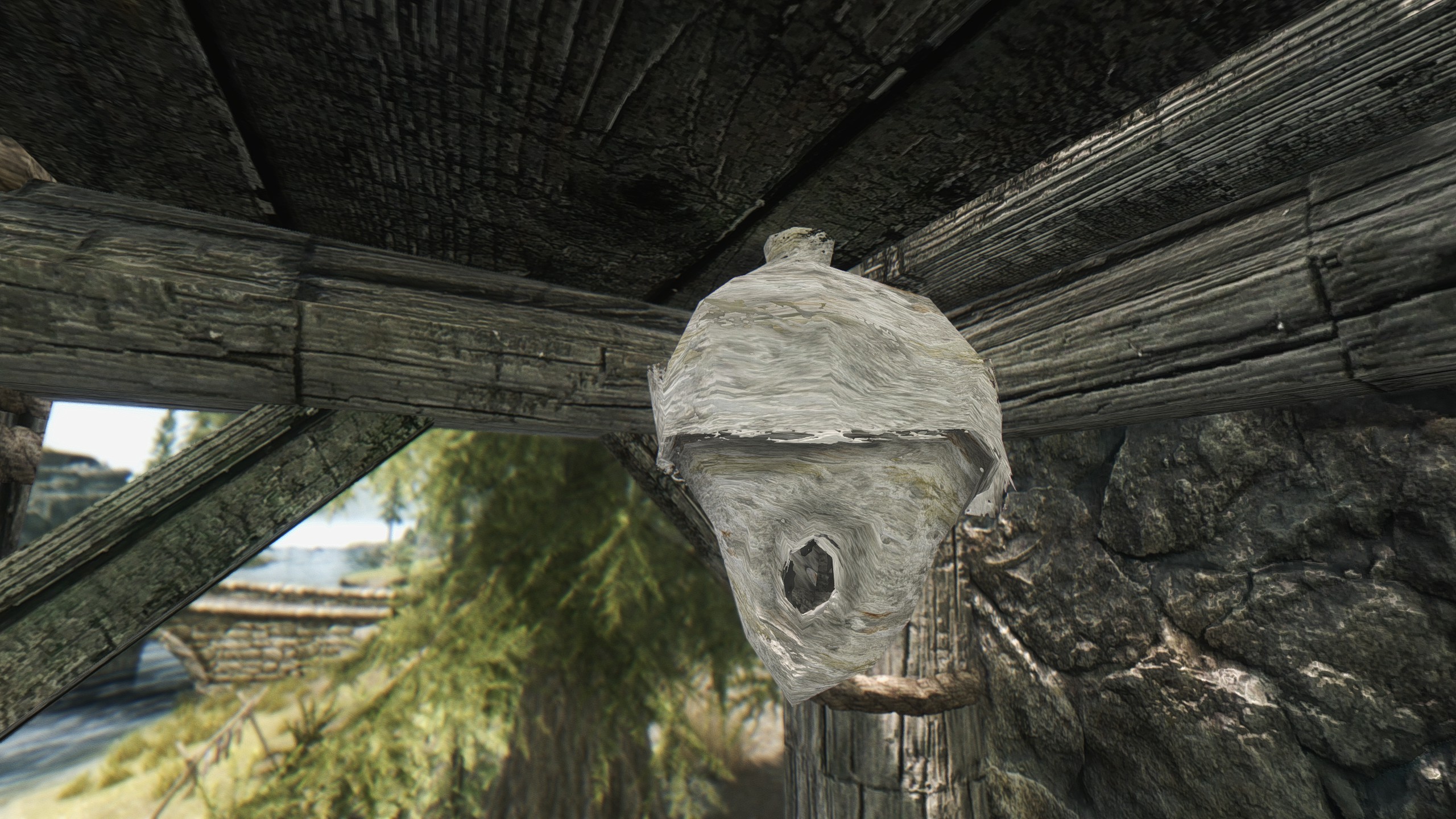 Reddit Learns You Can Shoot Down Skyrim's Beehives To Get Honey thumbnail