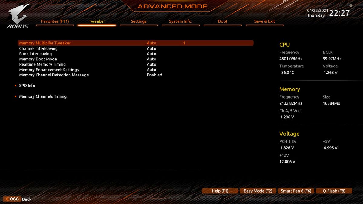 Gigabyte Z590 Aorus Pro AX