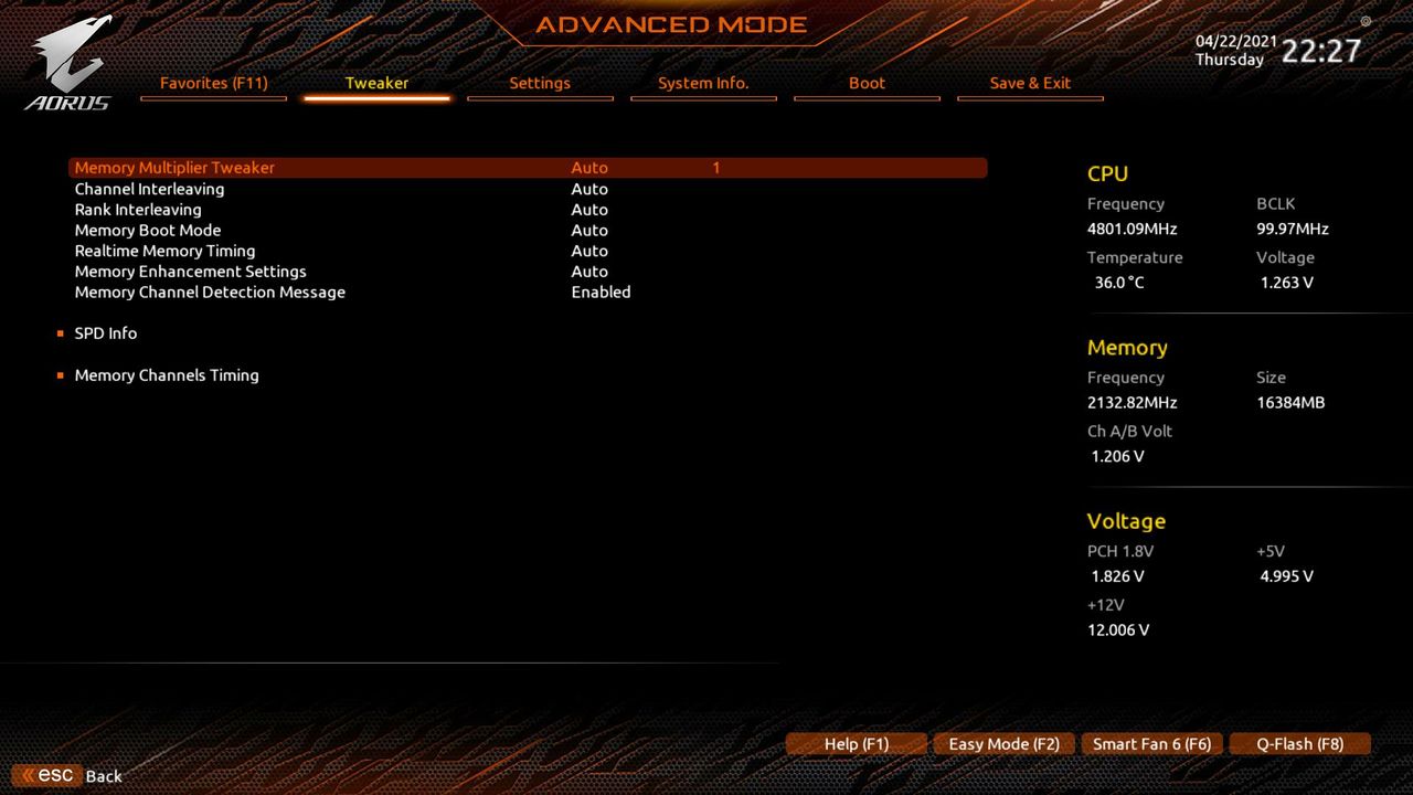 Gigabyte Z590 Aorus Pro AX