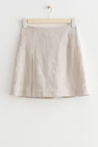 &amp; Other Stories Linen Mini Skirt $79 $54 | &amp; Other Stories