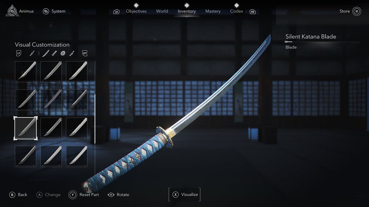 Screenshot of Assassin's Creed Shadows on Xbox Series X.