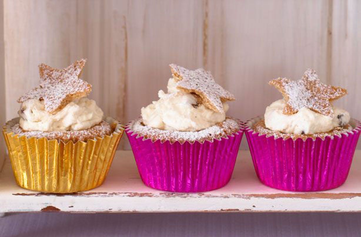 Mince pie cupcakes