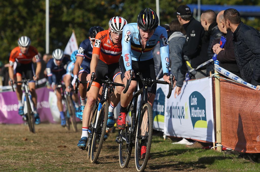 Thijs Aerts (Belgium) tries to catch his breath