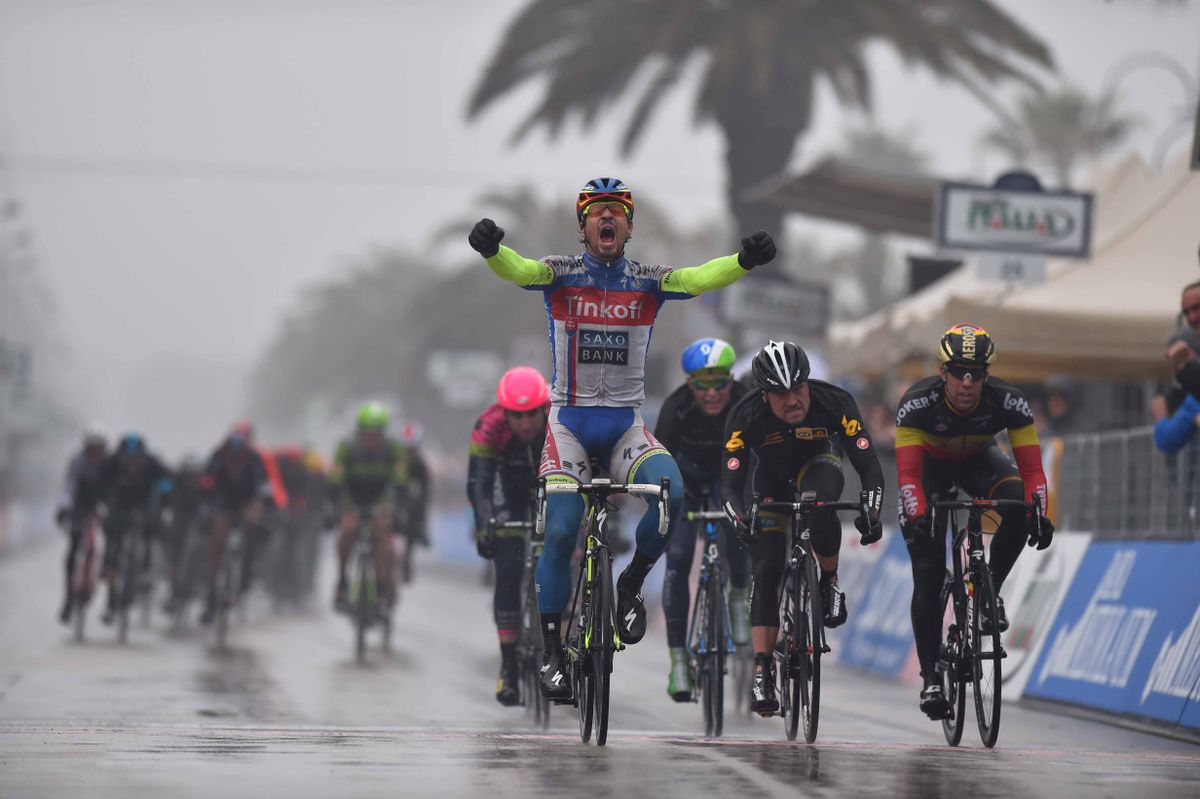 Peter Sagan (Tinkoff-Saxo) wins stage 6 of Tirreno-Adriatico