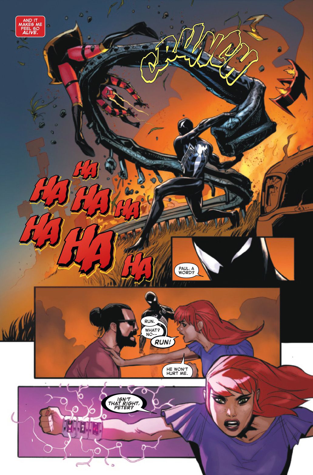 Pages from Amazing Spider-Man #35