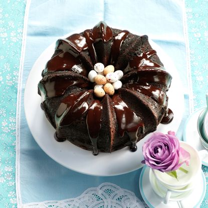 Mocha Chocolate Bundt Cake