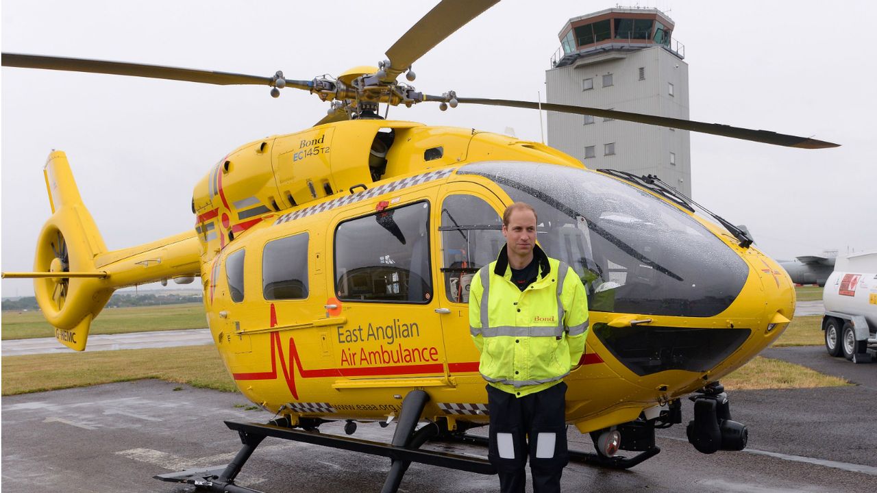 East Anglian Air Ambulance, Prince William